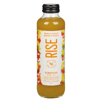RISE KOMBUCHA MANGO & PAPAYA [414 ml]