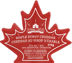 COOMBE CASTLE MAPLE SYRUP CHED [170 g]
