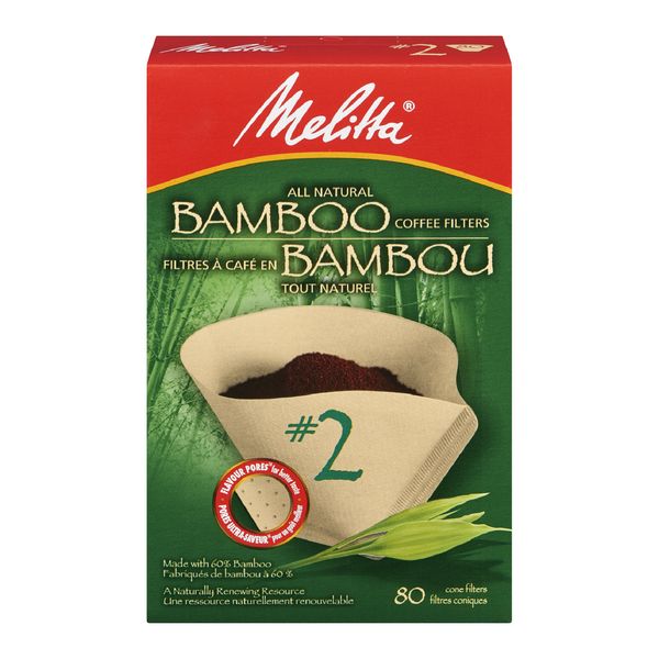 MELITTA #2 BAMBOU [80 un]