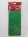 XMAS GIFTWRAP TISSUE - GREEN [1 ea]