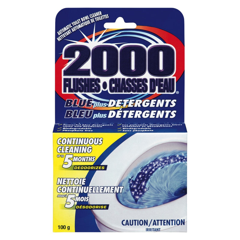 2000 FLUSHES BLUE DETERGENTS [100 g]