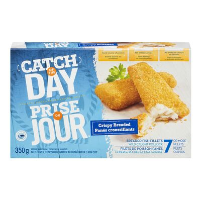 CATCH OF THE DAY BREADED FILLE [350 g]