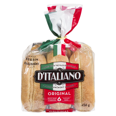 DITALIANO SAUSAGE BUNS [6 pkg]