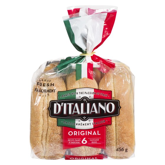 DITALIANO SAUSAGE BUNS [6 pkg] - 2 for $6.50