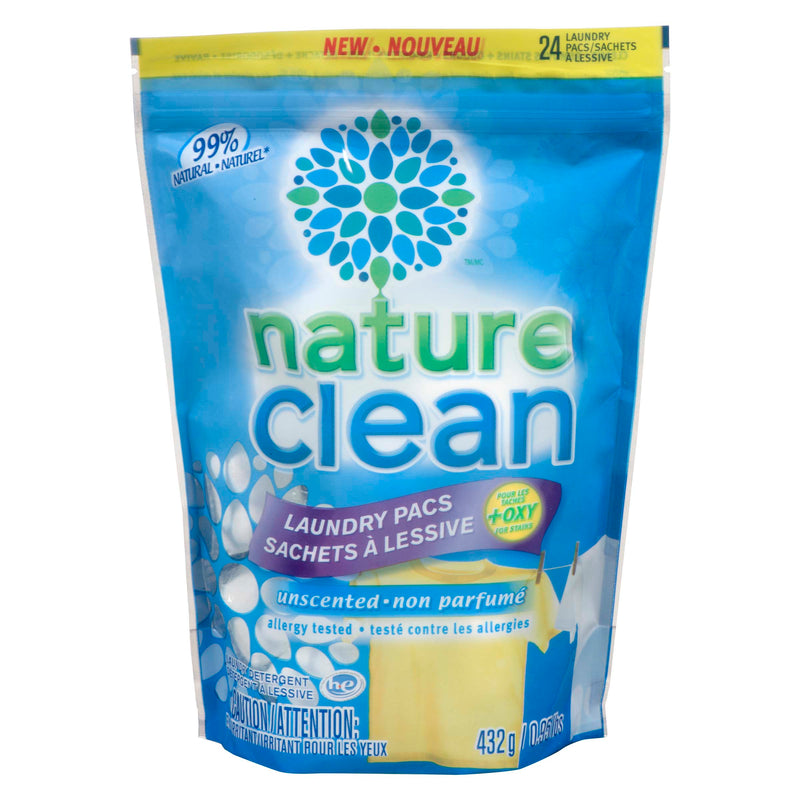 NATURE CLEAN LAUNDRY PACS [432 g]