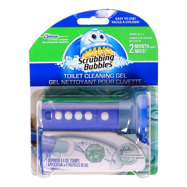 SCRUB BUBBLES TOILET GEL RAIN [38 g]