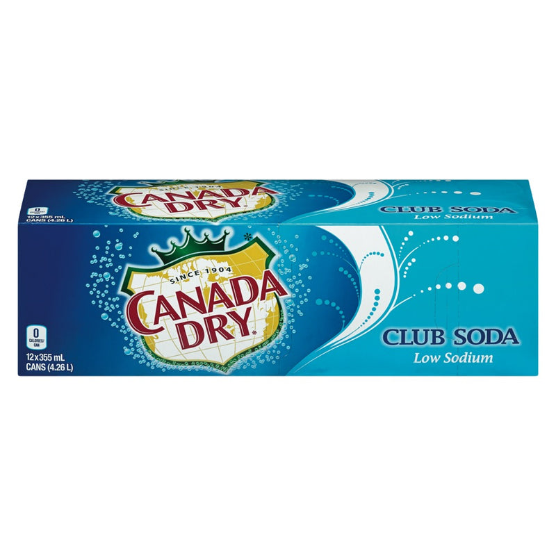 CANADA DRY CLUB SODA [12 pkg]