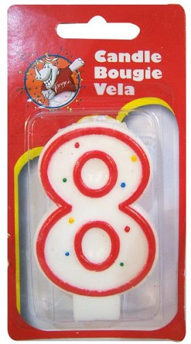 CANDLE #8 [1 ea]