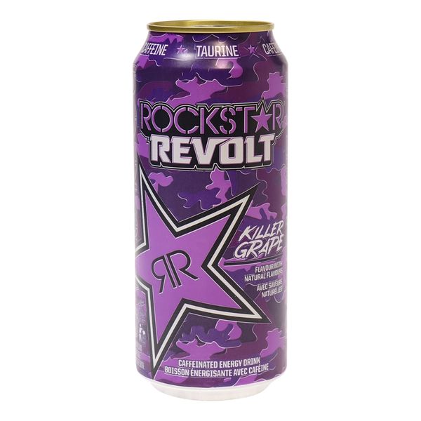 ROCKSTAR REVOLT GRAPE DRINK [473 ml]