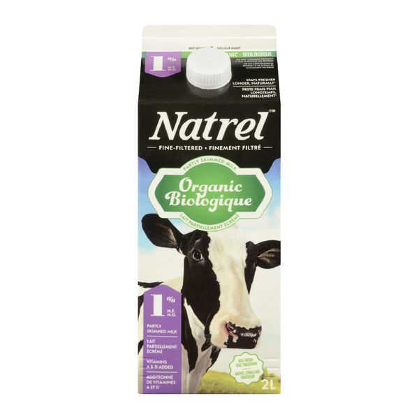 NATREL ORGANIC 1% MILK [2 ltr]