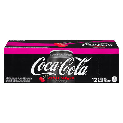 COKE ZERO CHERRY [12 pkg]