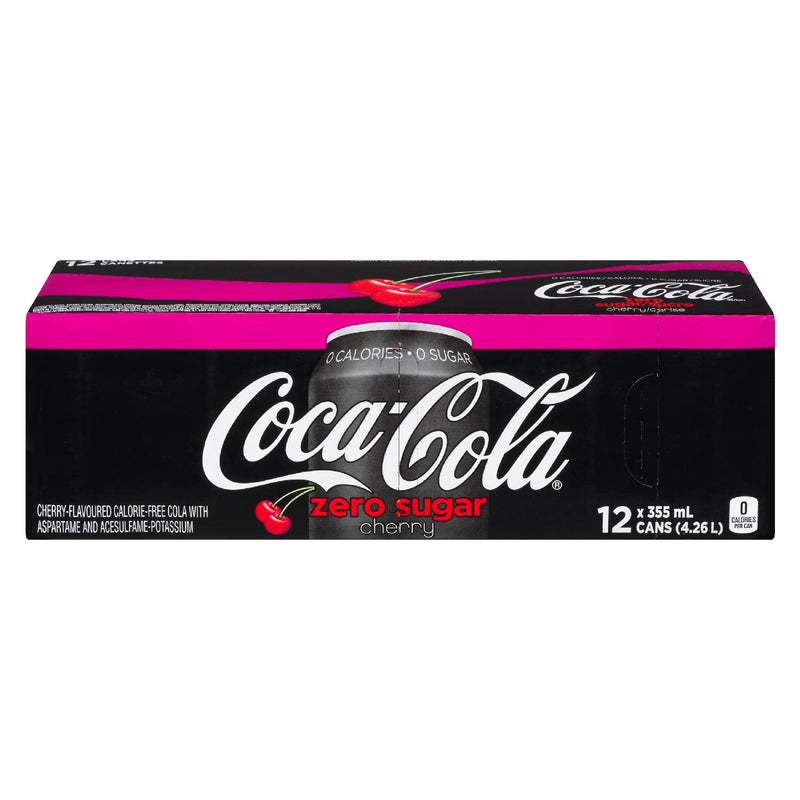 COKE ZERO CHERRY [12 pkg]
