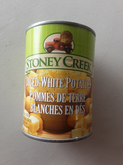 Stoney Creek Diced White Potatoes, 540 mL