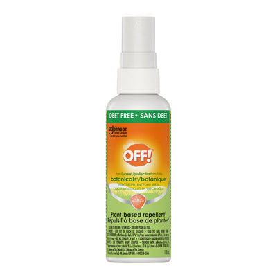 Off! Protection Family Deet Free Botanicals Plant Based Insect Repellent Pump, 118 mL