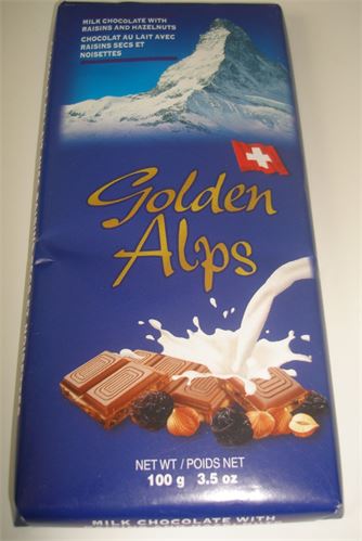 GOLD ALPS RAISIN & HAZEL BAR [1 ea]